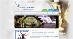 Desktop Screenshot of groupedamours.com